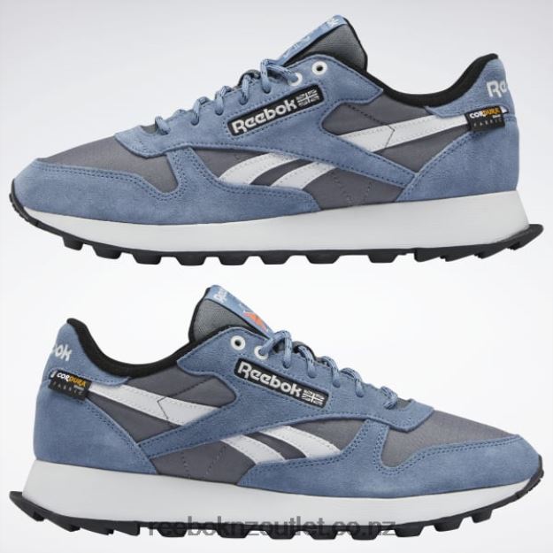 Cold Grey 6/Blue Slate/Core Black 2B462639 Classic Leather Shoes Reebok