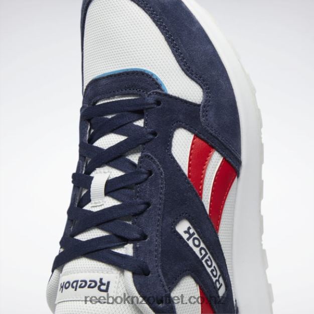Cold Grey/Vector Navy/Radiant Aqua 2B4626336 GL 1000 Shoes Reebok