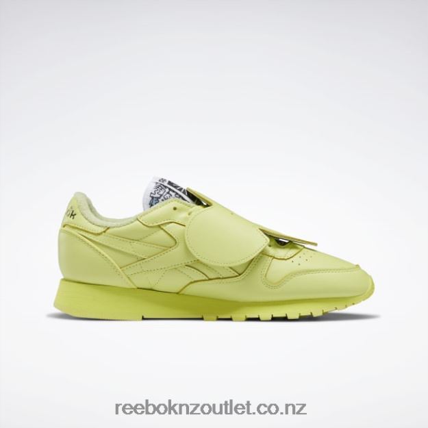 Cool Aloe/Core Black 2B4626544 Eames Classic Leather Shoes Reebok