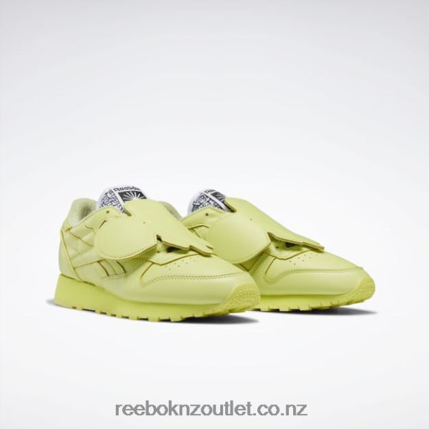 Cool Aloe/Core Black 2B4626544 Eames Classic Leather Shoes Reebok