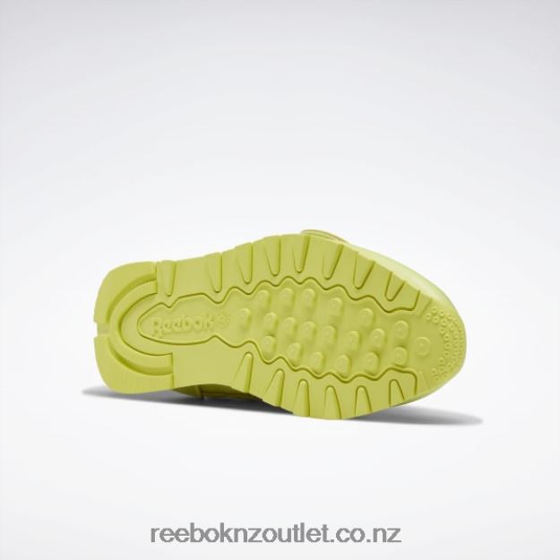 Cool Aloe/Core Black 2B4626544 Eames Classic Leather Shoes Reebok