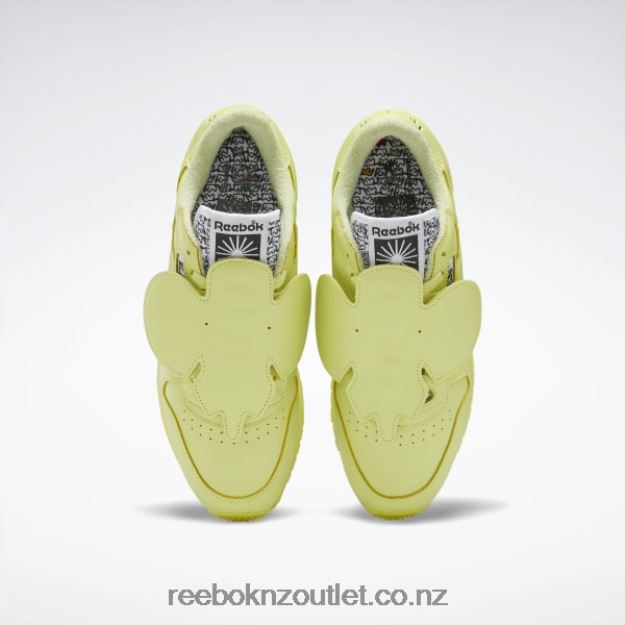 Cool Aloe/Core Black 2B4626544 Eames Classic Leather Shoes Reebok