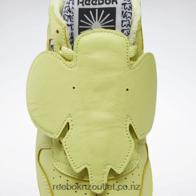 Cool Aloe/Core Black 2B4626544 Eames Classic Leather Shoes Reebok