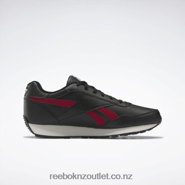 Core Black/Chalk/Flash Red 2B4626251 Rewind Run Shoes Reebok