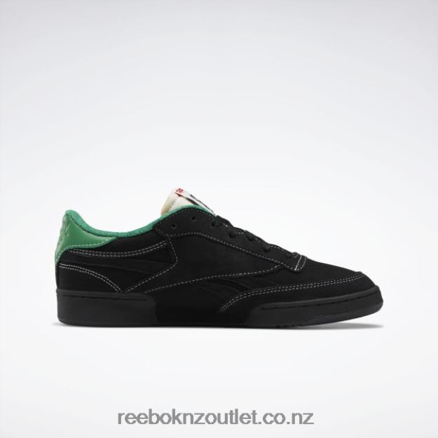 Core Black/Chalk/Glen Green 2B4626323 Club C Revenge Shoes Reebok