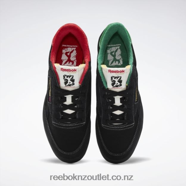 Core Black/Chalk/Glen Green 2B4626323 Club C Revenge Shoes Reebok