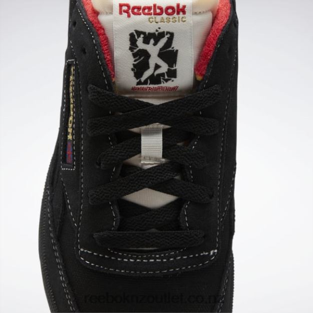 Core Black/Chalk/Glen Green 2B4626323 Club C Revenge Shoes Reebok