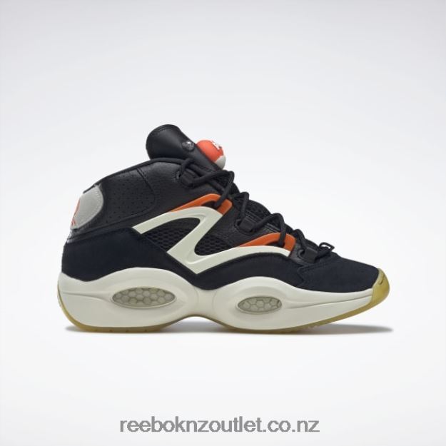 Core Black/Classic White/Chalk 2B462691 Question Pump Basketball Shoes Reebok
