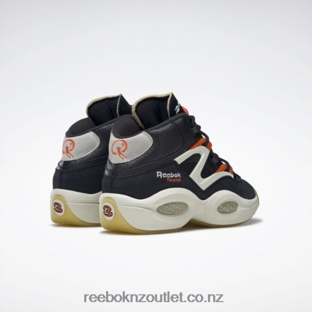Core Black/Classic White/Chalk 2B462691 Question Pump Basketball Shoes Reebok