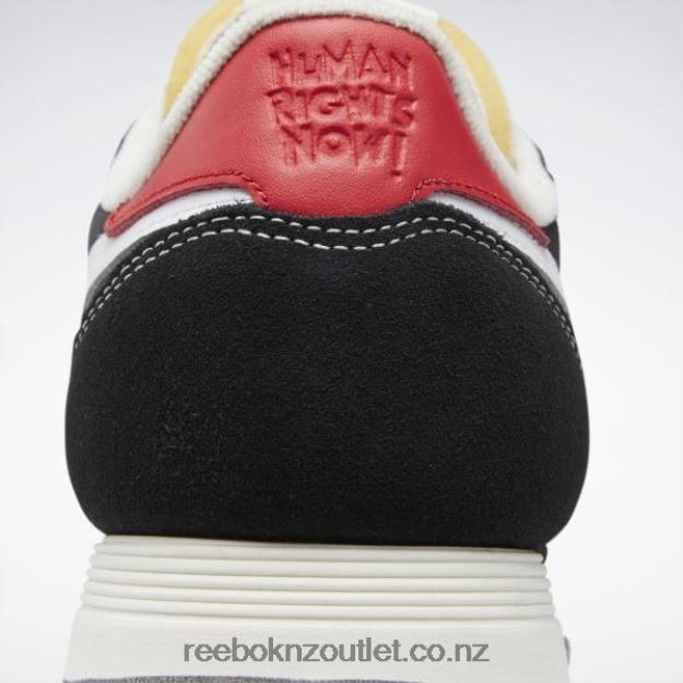 Core Black/Ftwr White/Vector Red 2B4626530 Classic Leather Shoes Reebok