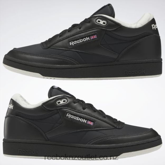 Core Black/Morning Fog 2B4626435 Club C 85 Mid II Shoes Reebok