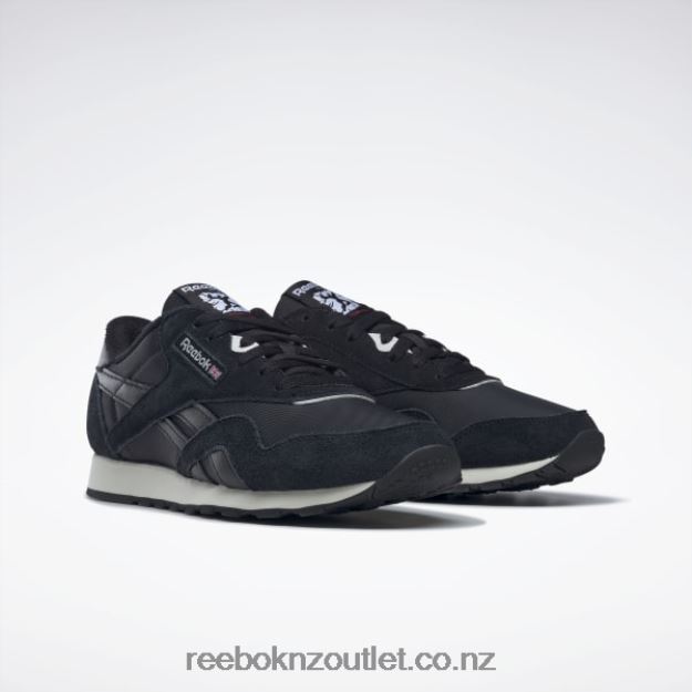 Core Black/Morning Fog 2B4626822 Classic Nylon Shoes Reebok