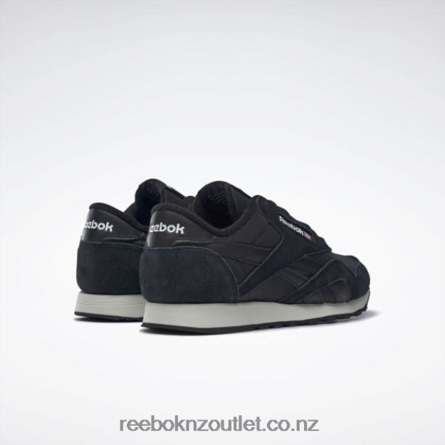 Core Black/Morning Fog 2B4626822 Classic Nylon Shoes Reebok