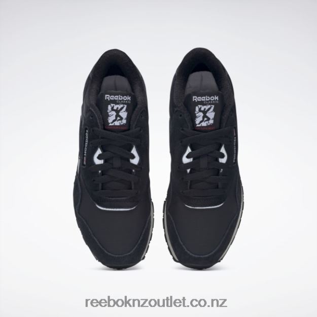Core Black/Morning Fog 2B4626822 Classic Nylon Shoes Reebok