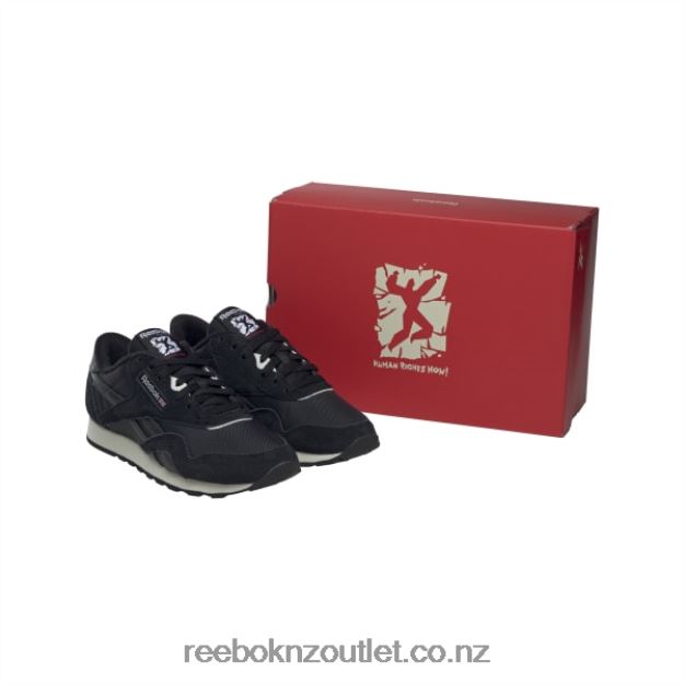 Core Black/Morning Fog 2B4626822 Classic Nylon Shoes Reebok