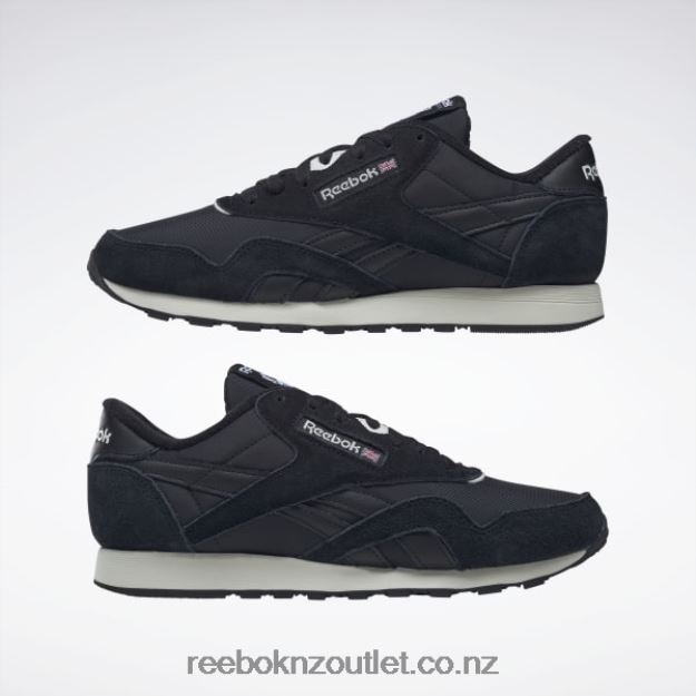 Core Black/Morning Fog 2B4626822 Classic Nylon Shoes Reebok