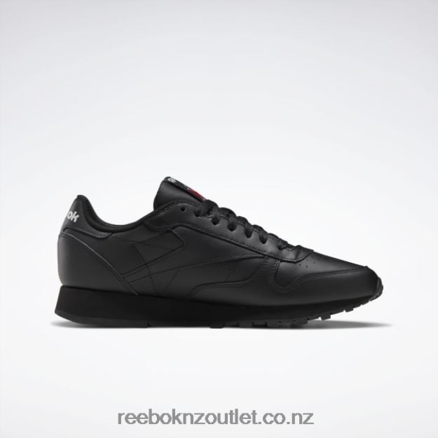 Core Black/Pure Grey 5 2B462637 Classic Leather Shoes Reebok