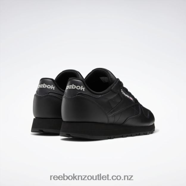 Core Black/Pure Grey 5 2B462637 Classic Leather Shoes Reebok