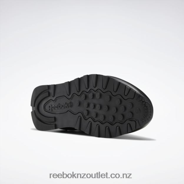 Core Black/Pure Grey 5 2B462637 Classic Leather Shoes Reebok