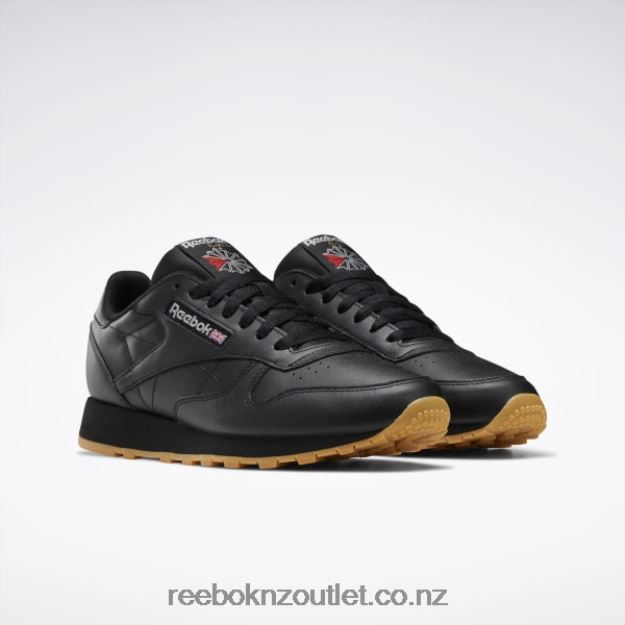 Core Black/Pure Grey 5/Reebok Rubber Gum-03 2B462678 Classic Leather Shoes Reebok