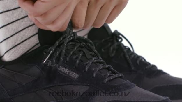 Core Black/Pure Grey 7 2B4626965 Classic Leather Shoes Reebok