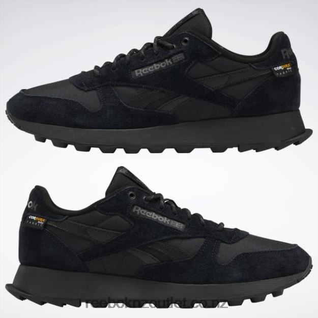 Core Black/Pure Grey 7 2B4626965 Classic Leather Shoes Reebok