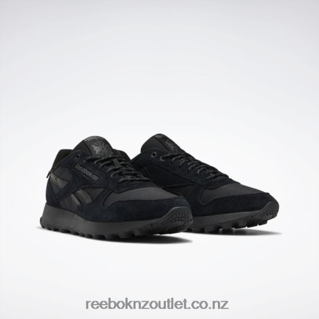 Core Black/Pure Grey 7 2B4626965 Classic Leather Shoes Reebok