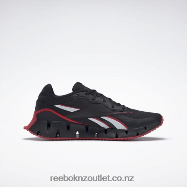 Core Black/Vector Red/Vector Blue 2B4626199 Zig Dynamica 4 Shoes Reebok
