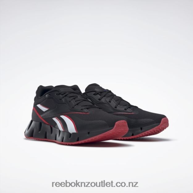 Core Black/Vector Red/Vector Blue 2B4626199 Zig Dynamica 4 Shoes Reebok
