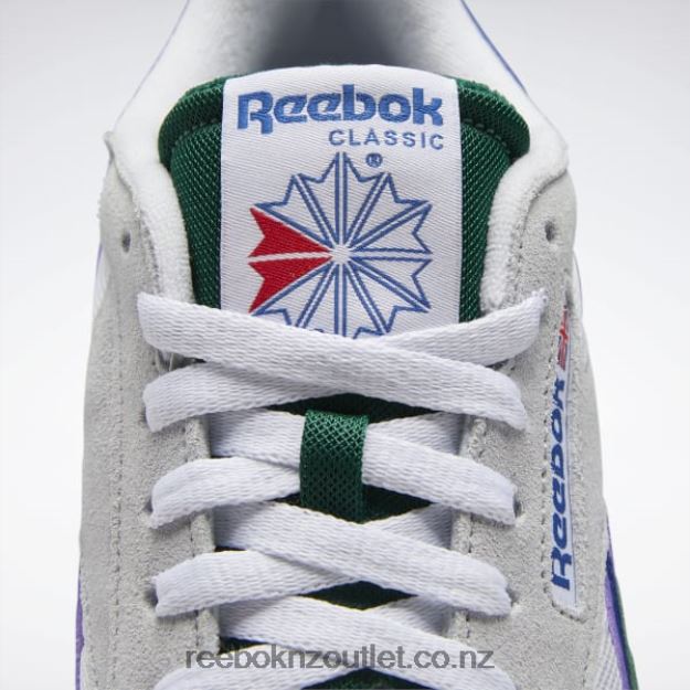 Dark Green/Ftwr White/Classic Cobalt 2B462631 Classic Leather Make It Yours Shoes Reebok