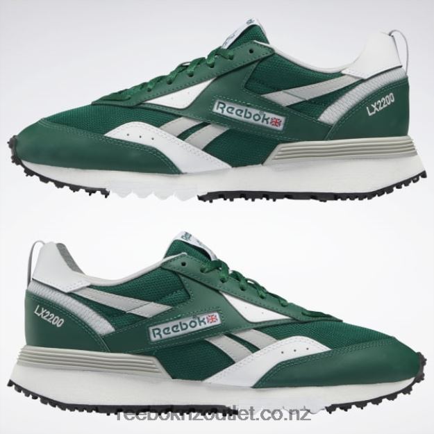 Dark Green/Pure Grey 3/Ftwr White 2B4626920 LX2200 Shoes Reebok