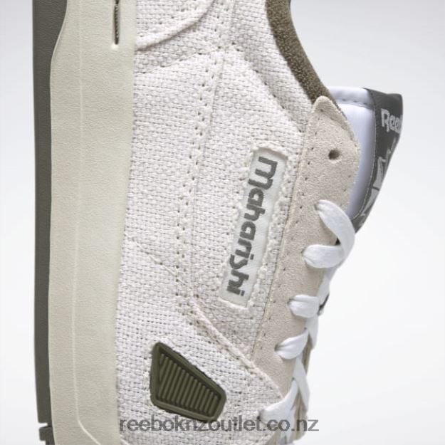 Ftwr White/Alabaster/Army Green 2B4626964 Maharishi LT Court Shoes Reebok