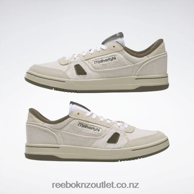 Ftwr White/Alabaster/Army Green 2B4626964 Maharishi LT Court Shoes Reebok