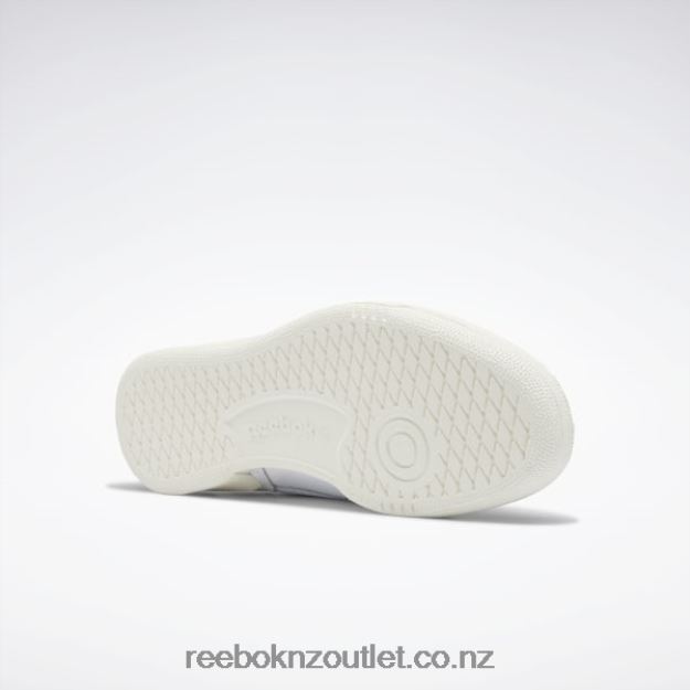 Ftwr White/Chalk/Bold Purple 2B4626546 Club C Mid II Vintage Shoes Reebok