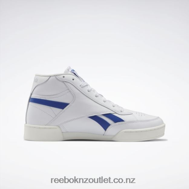 Ftwr White/Chalk/Vector Blue 2B4626378 Club C 85 Form Hi Shoes Reebok