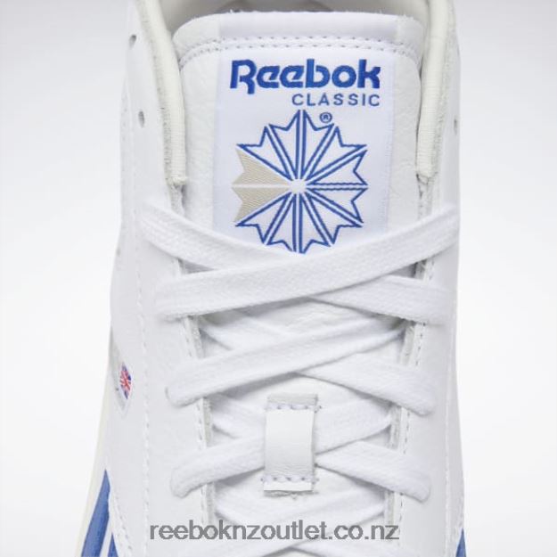 Ftwr White/Chalk/Vector Blue 2B4626378 Club C 85 Form Hi Shoes Reebok
