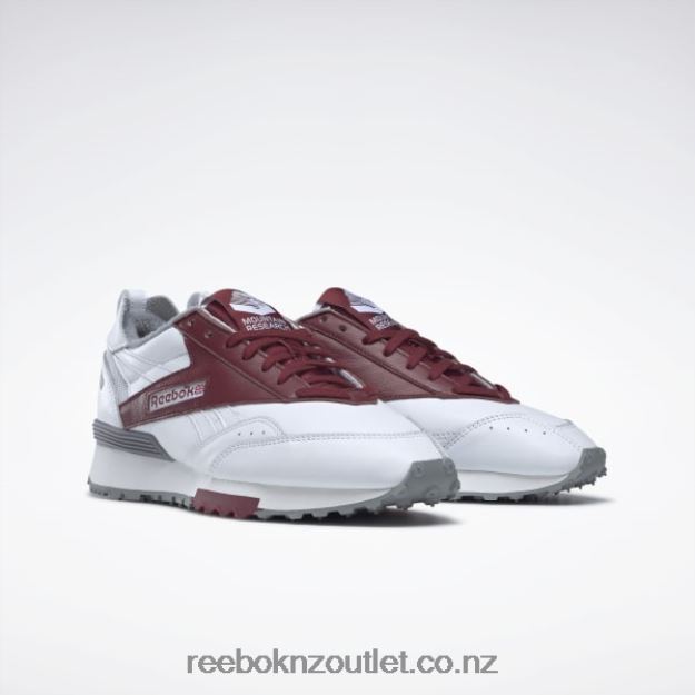 Ftwr White/Classic Burgundy/Pure Grey 5 2B4626131 Mountain Research LX2200 Shoes Reebok