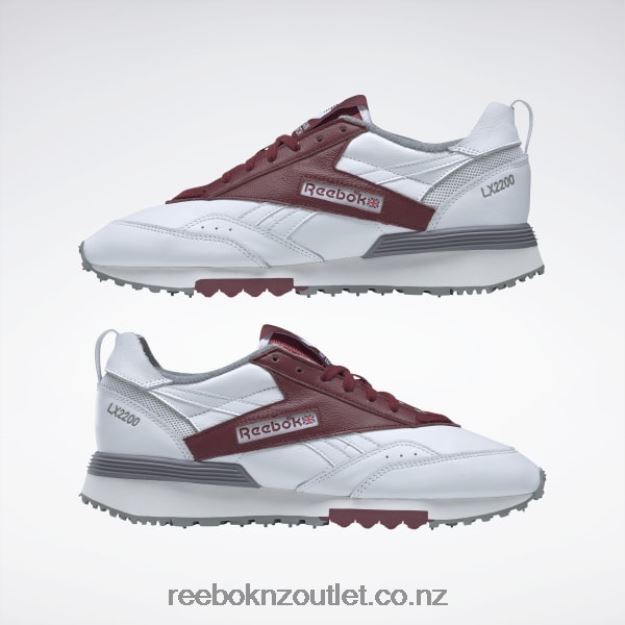 Ftwr White/Classic Burgundy/Pure Grey 5 2B4626131 Mountain Research LX2200 Shoes Reebok