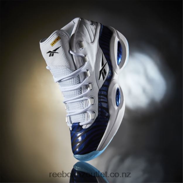 Ftwr White/Classic Cobalt/Core Black 2B462648 Panini Question Mid Basketball Shoes Reebok