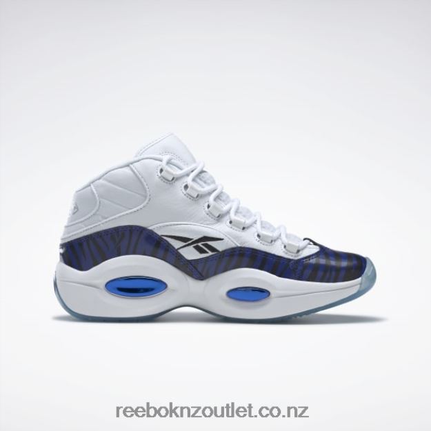 Ftwr White/Classic Cobalt/Core Black 2B462648 Panini Question Mid Basketball Shoes Reebok