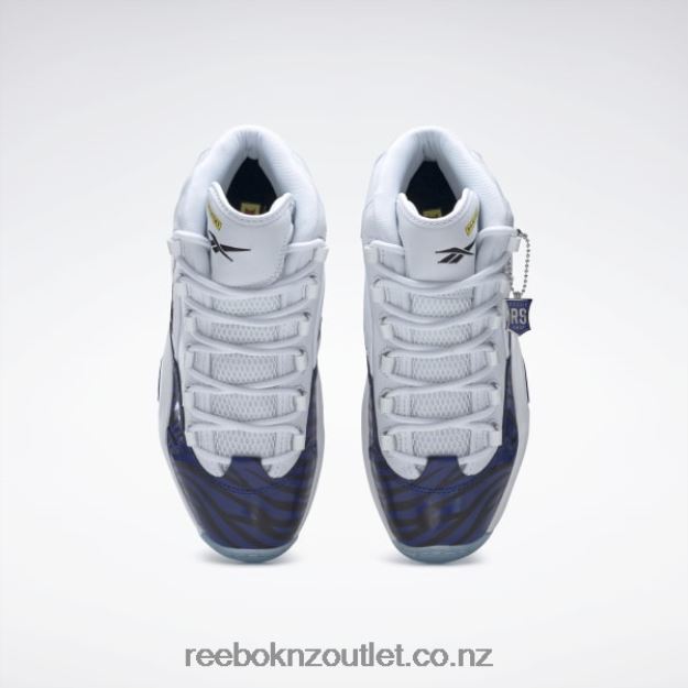 Ftwr White/Classic Cobalt/Core Black 2B462648 Panini Question Mid Basketball Shoes Reebok