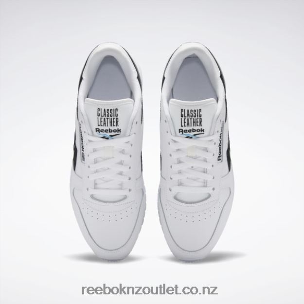 Ftwr White/Core Black/Radiant Aqua 2B4626684 Classic Leather Shoes Reebok