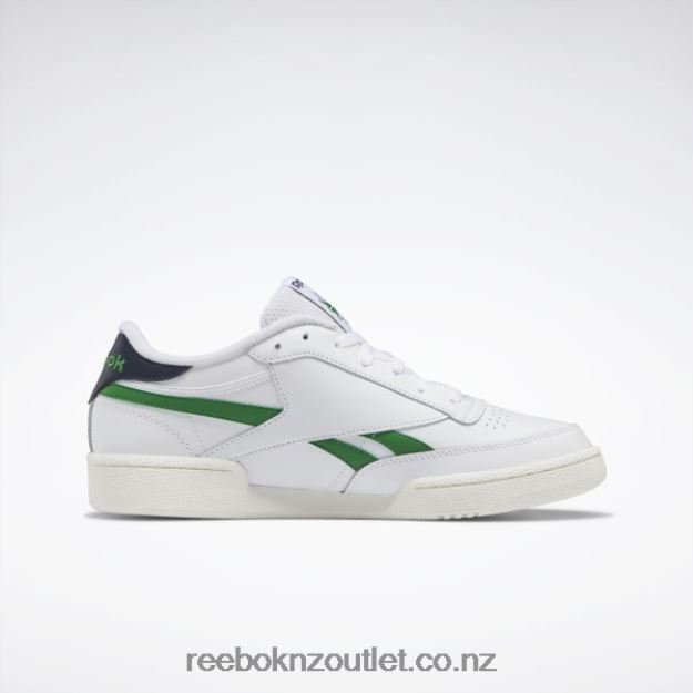 Ftwr White/Glen Green/Vector Navy 2B4626198 Club C Revenge Shoes Reebok