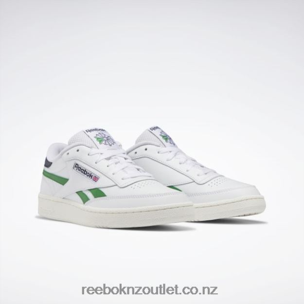 Ftwr White/Glen Green/Vector Navy 2B4626198 Club C Revenge Shoes Reebok