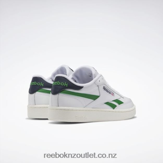 Ftwr White/Glen Green/Vector Navy 2B4626198 Club C Revenge Shoes Reebok