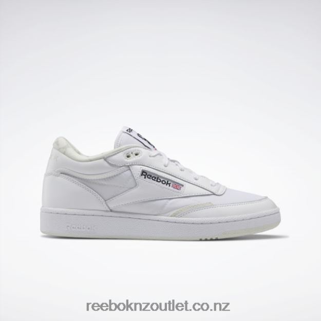 Ftwr White/Morning Fog 2B4626329 Club C 85 Mid II Shoes Reebok