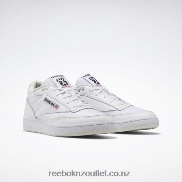 Ftwr White/Morning Fog 2B4626329 Club C 85 Mid II Shoes Reebok