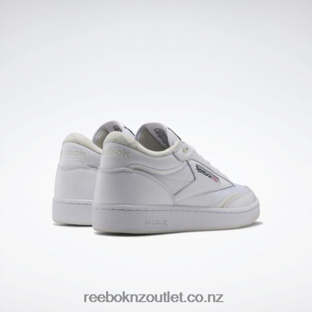 Ftwr White/Morning Fog 2B4626329 Club C 85 Mid II Shoes Reebok