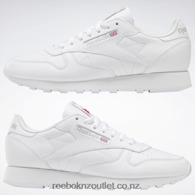 Ftwr White/Pure Grey 3 2B462634 Classic Leather Shoes Reebok