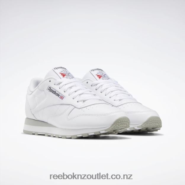 Ftwr White/Pure Grey 3/Pure Grey 7 2B462683 Classic Leather Shoes Reebok
